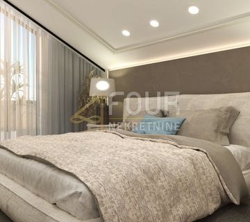 Opatija, Volosko, luksuzni dvoetažni stan s bazenom, 136.80m2, 4s+db, pogled na more - cover