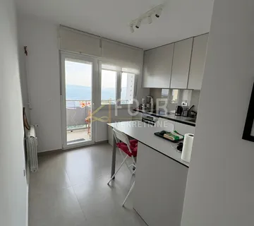 Rijeka, Gornja Vežica, 34.24m2, 1skl, lođa, pogled na more - cover
