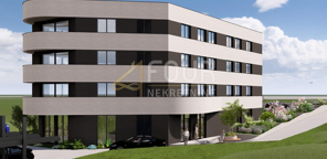 Istra, Poreč - okolica, novogradnja, 2s+db, 78.98m2, lođa, pogled na more - cover