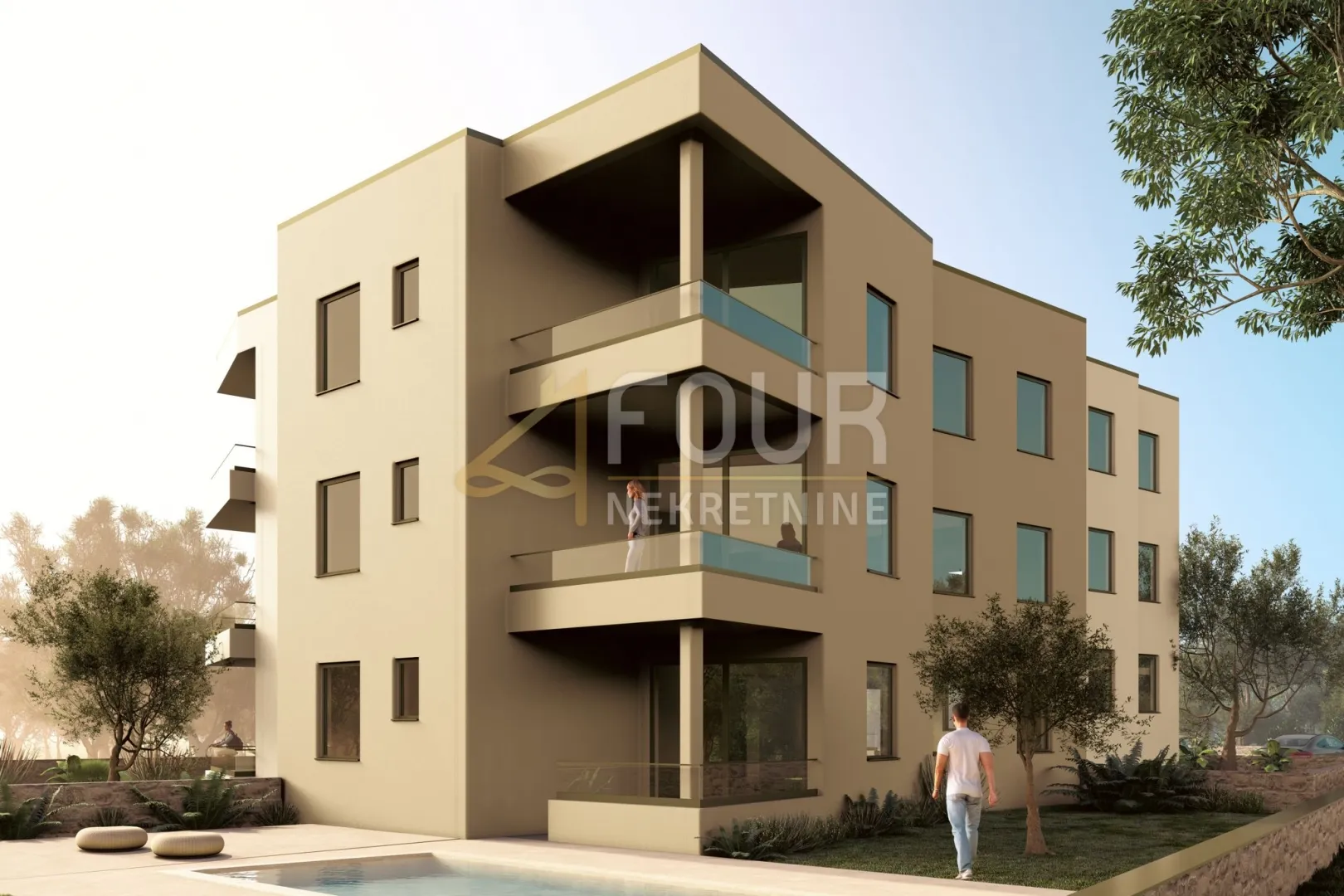 Dalmacija, Tribunj, moderna novogradnja, 2s+db - cover