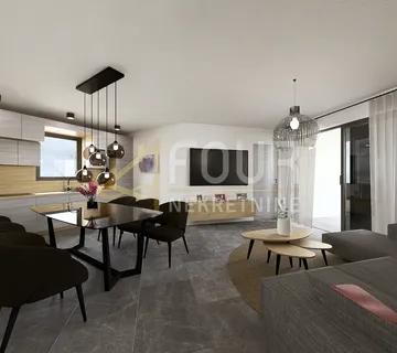 Otok Krk, novogradnja, 3s+db, bazen, pogled na more - cover