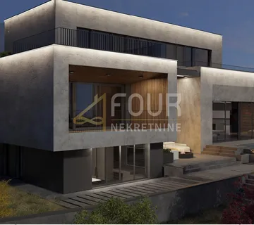 Opatija, projekt - moderna vila s bazenom i pogledom na more - cover