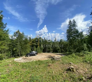 Gorski kotar, Brod Moravice, zemljište 2.180m2 - jedinstven projekt! - cover