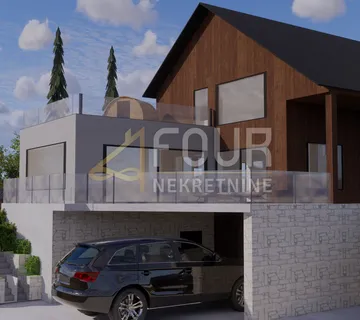 Gorski kotar, Mrkopalj, novogradnja, samostojeća kuća - cover
