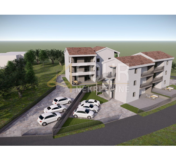 Otok Krk, Čižići, novogradnja, 2s+db, 79.01m2, lođa - cover