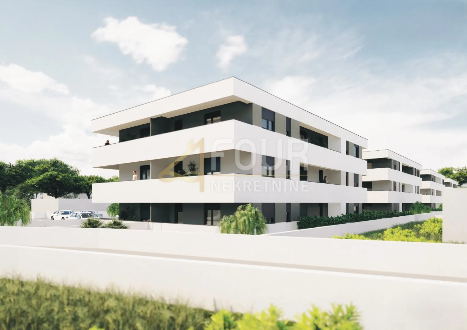 Istra, Pula - Šikići, moderna novogradnja, 2s+db - cover