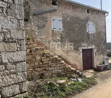 Istra, Višnjan, kamena kuća u nizu, 210m2 - cover