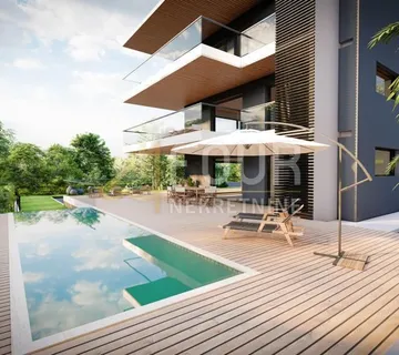 Rijeka, Bivio, novogradnja, luksuzni stan, 321.77m2, 3s+db, bazen - cover