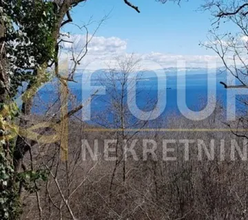 Veprinac, građevinsko zemljište 1.945m2, pogled na more - cover
