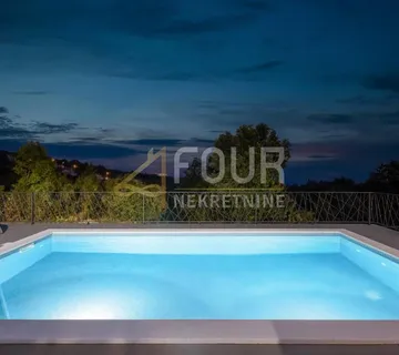 Opatija, Poljane, vila s bazenom i panoramskim pogledom na more - cover