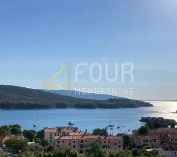 Otok Cres, Cres, novogradnja, dvoetažni stan, pogled na more - cover