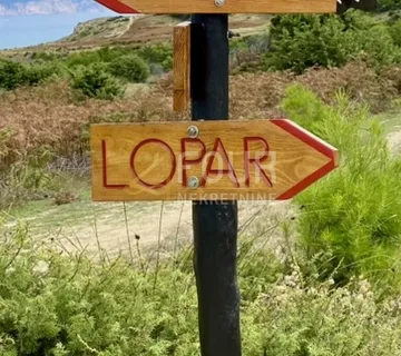 Otok Rab, Lopar, građevinsko zemljište, 1.092m2 - cover