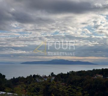 Opatija, Ičići, građevinski teren s otvorenim pogledom na Kvarner - cover