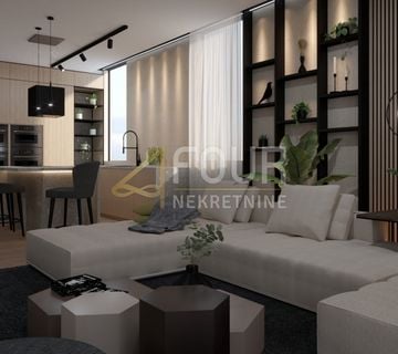 Opatija, Volosko, luksuzan stan, 128.32m2, 3s+db, pogled na more - cover