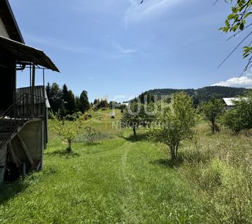 Gorski kotar, Čabar - okolica, samostojeća kuća + veliko zemljište - cover