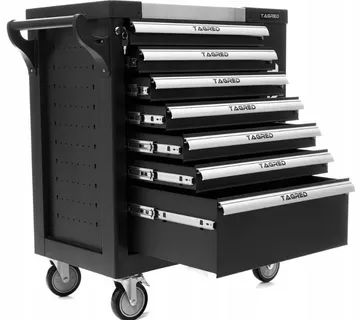 Kolica sa 251 komada alata, 7 ladica + bočna vrata - cover