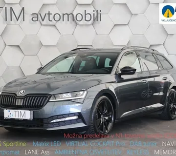 Škoda Superb Combi 2.0TDI Combi DSG MATRIX VIRTUAL RADARtempom - cover