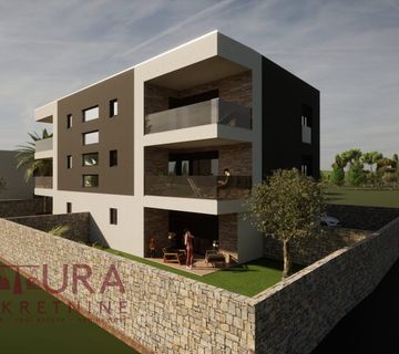 ZADAR - SABUNIKE, APARTMAN 75,03 M2, PRODAJA, VRT, NOVO, LOKACIJA!!! - cover