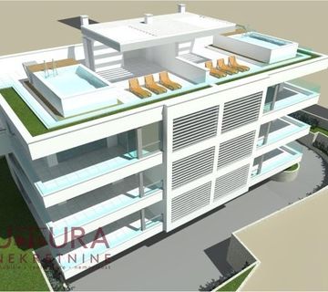 PAG - POVLJANA, APARTMAN 131,2 M2, PRODAJA, BAZEN, KROVNA, POGLED, LIFT!!! - cover