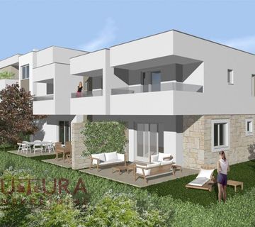 PAG - MANDRE, APARTMAN 67 M2, PRODAJA, NOVO, VRT!!! - cover