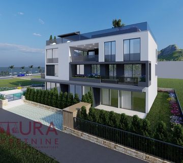 ZADAR - SUKOŠAN, LUKSUZNI APARTMAN 86,77 M2, PRODAJA, 1 RED, POGLED!!!! - cover