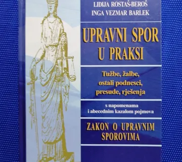 Ante Galić i dr. – Upravni spor u praksi - cover