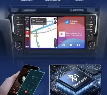 VW GOLF MK 7 original radio ekran 2din MULTIMEDIJA CARPLAY KAMERA WIFI - cover