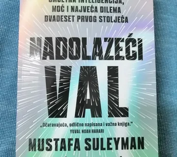 Mustafa Suleyman – Nadolazeći val : umjetna inteligencija - cover