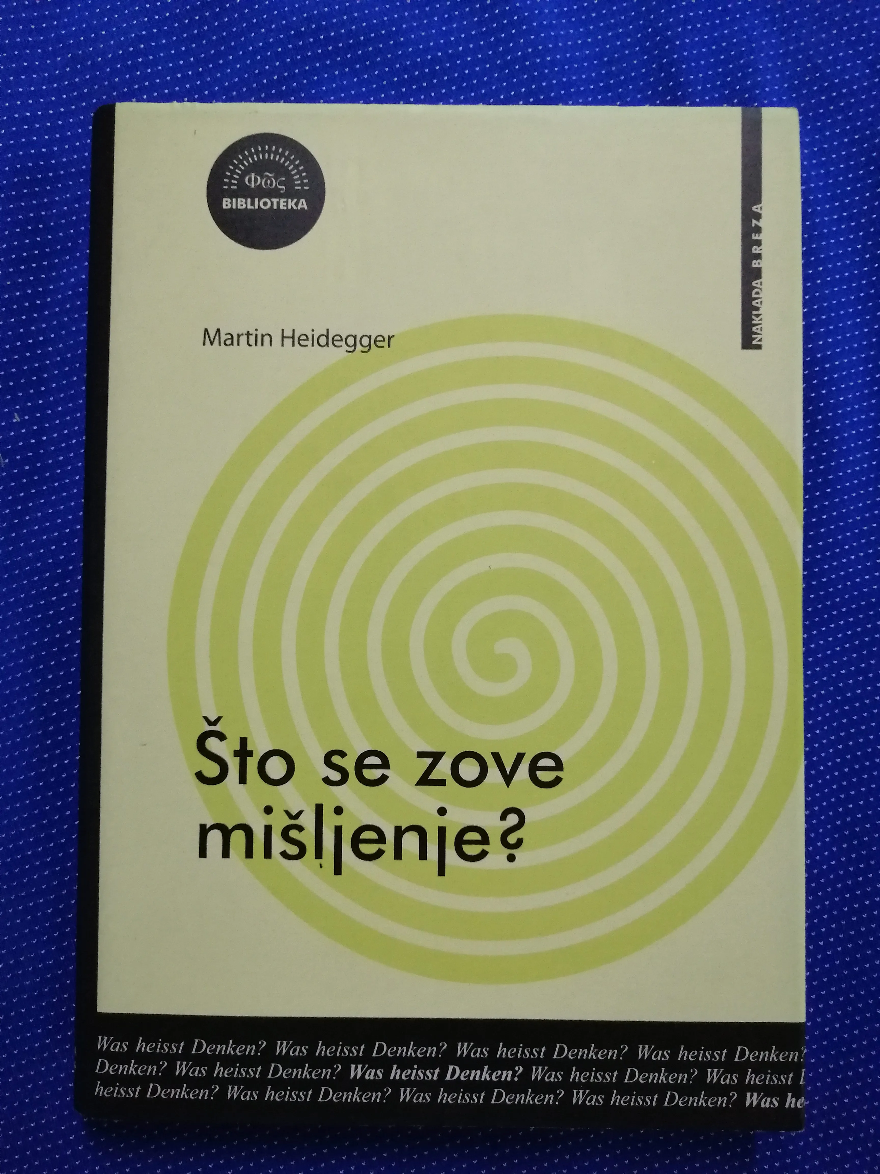 Martin Heidegger – Što se zove mišljenje? - cover