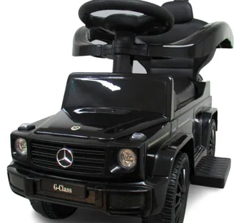 Mercedes AMG G350 dječja guralica, crna - cover