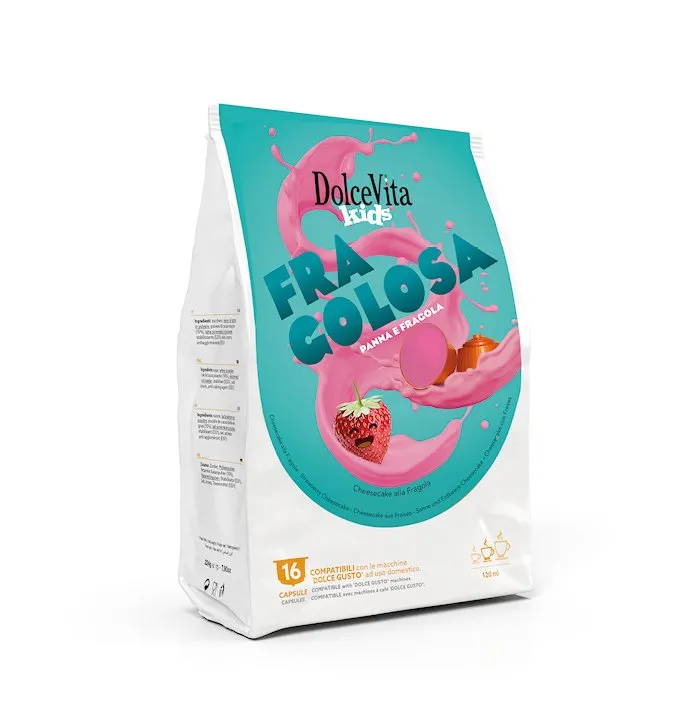 DolceVita FRAGOLOSA Dolce Gusto – jagoda i vrhnje - cover