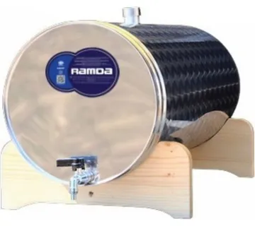 Posuda INOX za rakiju-vino EZR-35L, za slavinu 3/8" - cover