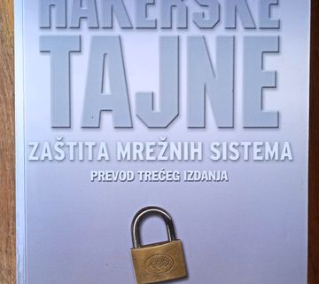 HAKERSKE TAJNE Zaštita mrežnih sistema Stuart McClure Scambray Kurtz - cover
