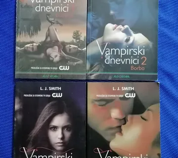L. J. Smith – Vampirski dnevnici 1-4 - cover