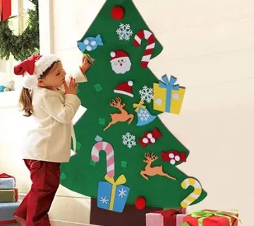 Božićno drvce - novogodišnji ukras za klince - cover