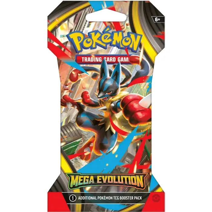 Pokemon Mega Evolution Sleeved Booster Pack - cover