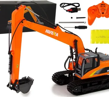 Professional crawler excavator remotely controlled  2.4GHz  - cover
