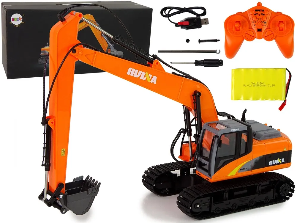 Professional crawler excavator remotely controlled  2.4GHz  - cover
