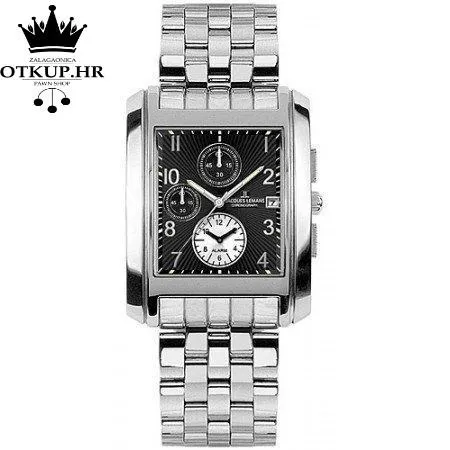 MUŠKI SAT JACQUES LEMANS 1-1244 // R1, RATE !! - cover