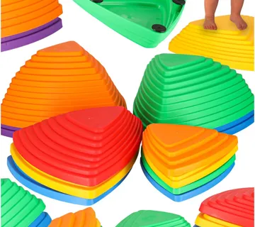 Senzorni put riječno kamenje za ravnotežu - cover