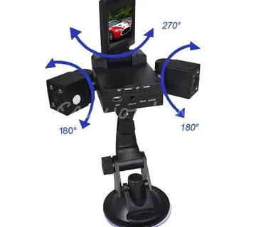 Auto kamera s DVIJE GLAVE NOĆNA SENZOR POKRETA - cover