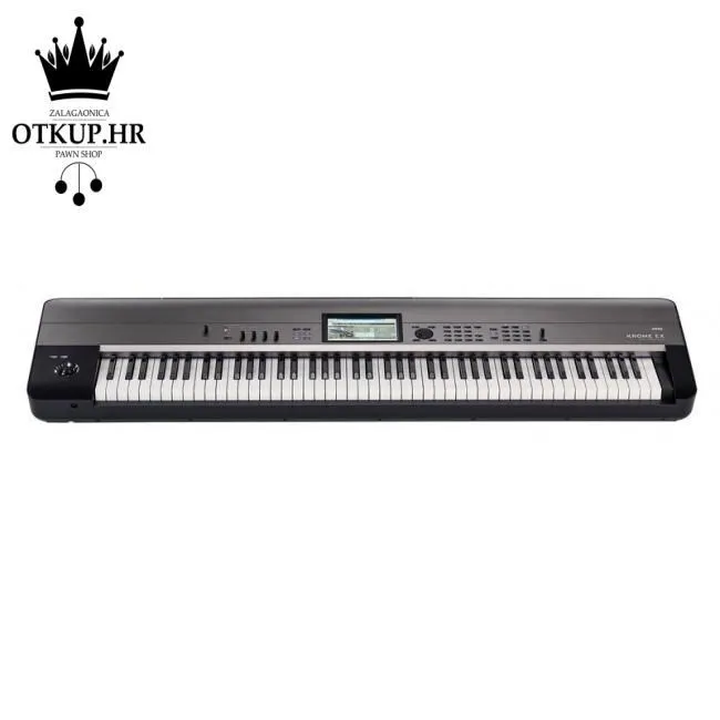 KLAVIJATURE KORG KROME 88EX + SLUŠALICE + PEDALA / R1, RATE! - cover
