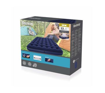 Madrac za kampiranje, Camping madrac Mekani Blue 203x152x22 - cover