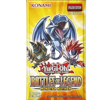 Yu-Gi-Oh! Battles Of Legend: Monster Mayhem Booster Pack - cover