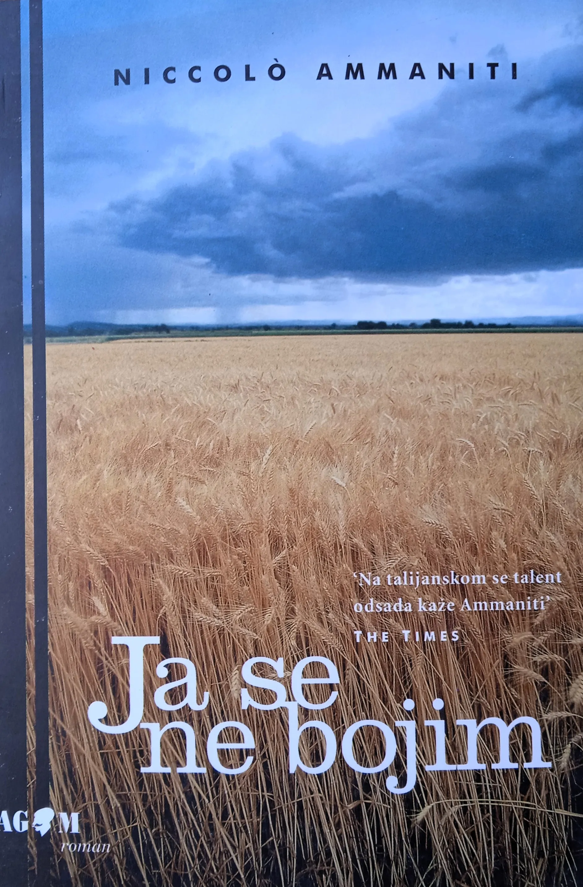JA SE NE BOJIM Niccolo Ammaniti - cover