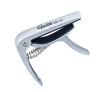 GUITTO GGC-04 SILVER CLASSICAL KAPODASTER - cover