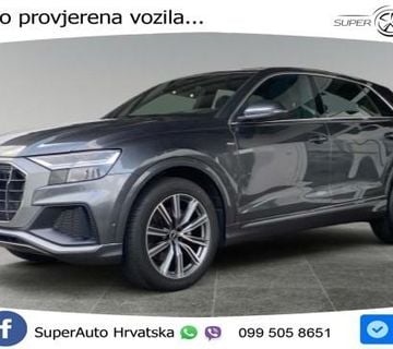 Audi Q8 50 TDI Quattro Aut. 2xS Line 286 KS, ZRAČNI+ACC+360+GR SJED+LE - cover