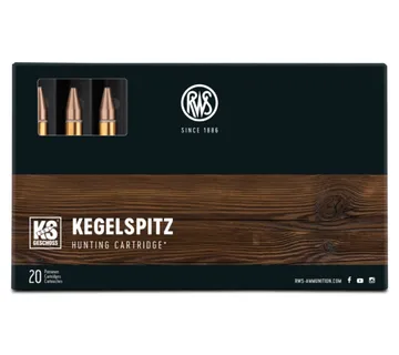 Karabinsko streljivo RWS KEGELSPITZ 7x65 R 8,0g - cover