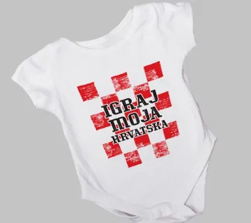 Igraj moja Hrvatska – Bodiji za bebe - cover