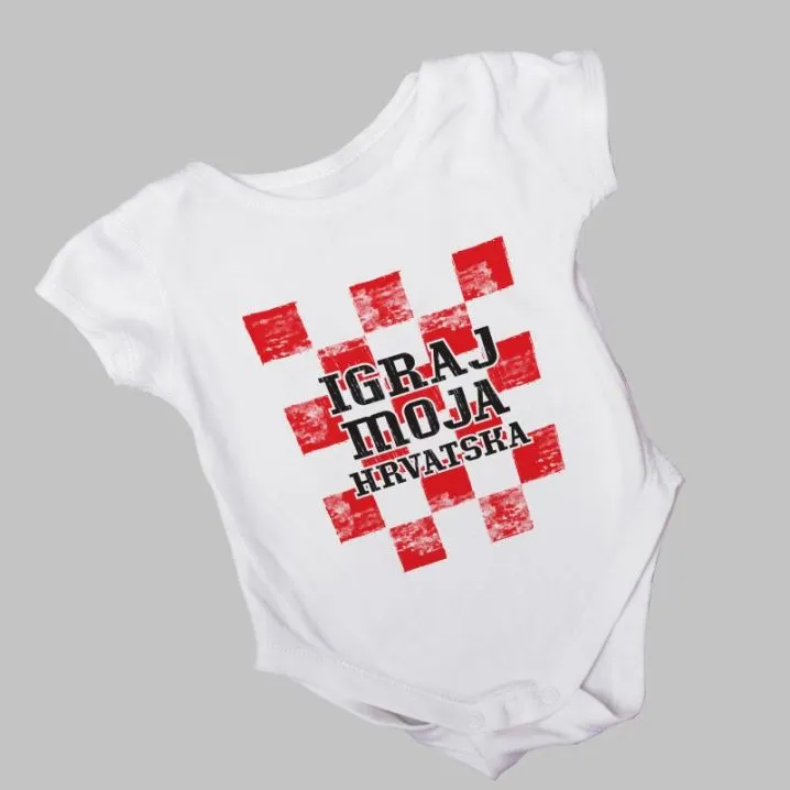 Igraj moja Hrvatska – Bodiji za bebe - cover